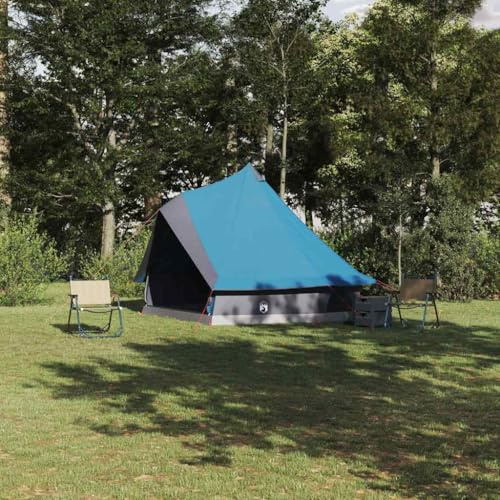 Tonture Tente Tipi Verte en Taffetas x x avec Crochet Suspension et Port E pour Camping Familial Plein air randonnée Protection