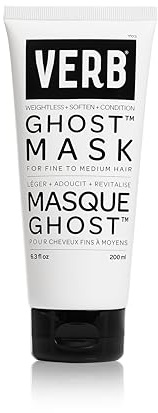 VERB Ghost Hair Mask, 6.3 fl oz - Deep Conditioning Hair Treatment – Infused with Moringa Oil – Defrizzes + Promotes Shine- Vegan, No Parabens or Harmful Sulfates