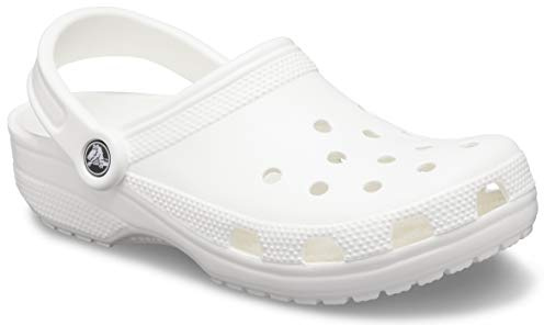 Crocs Unisex Adults Bistro Clog, Black/Lightning Bolts, White, 6 UK M/ 7 UK W (M7W9)