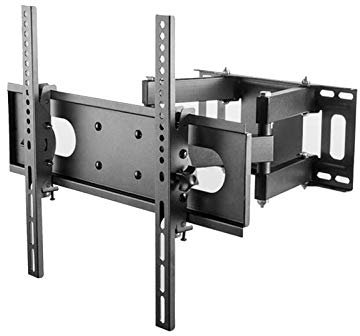 Support Mural TV Mur pour téléviseur avec Bras articulés, Conception Centrale Parfaite, jusqu'à 600 x 400 mm et 77 LB, Mur TV pour la Plupart des téléviseurs de 39 à 60 Pouces