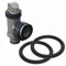 Sintrix Fab 2 guarnizioni per pompa per piscina – compatibile con pompa filtro Bestway & Intex P6029 – guarnizione O-ring per impianto di filtro a sabbia, adatto per attacco da 38 mm a partire dal