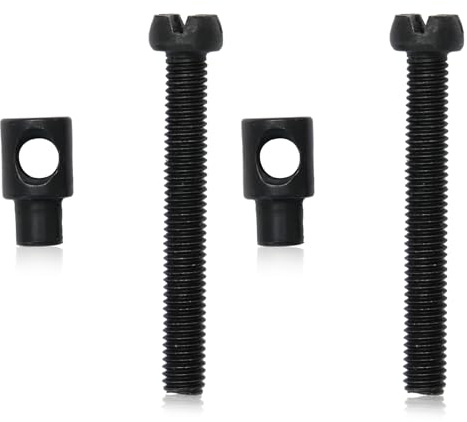 Mtanlo Lot de 2 tendeurs de chaîne 5016 pour tronçonneuse 405 5016, vis de réglage pour guide de tronçonneuse, pièce de rechange en métal