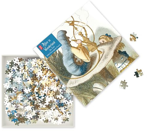 Puzzle - John Tenniel: Alice im Wunderland: Unser faszinierendes, hochwertiges 1.000-teiliges Puzzle (73,5 cm x 51,0 cm) in stabiler Kartonverpackung