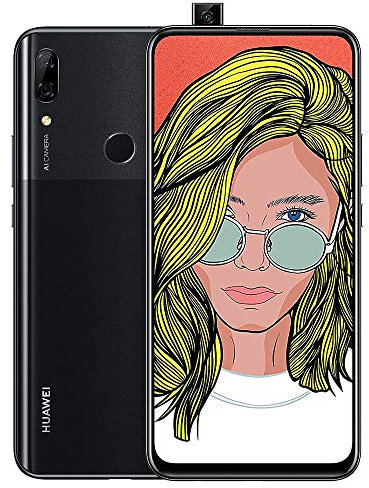 Huawei P Smart Z 2019, 64GB, 4GB, 6.59” Ultra-Full View Display, SIM Free Smartphone with Auto Pop Up Camera, Single Sim, UK Version- Midnight Black