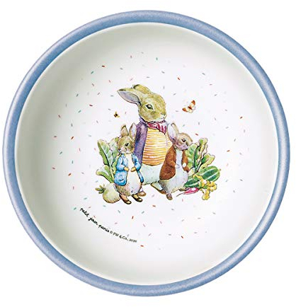Petit Jour Paris Schüssel Peter Rabbit Blau – für ein gesundes Frühstück! Mehrfarbig BP707BP