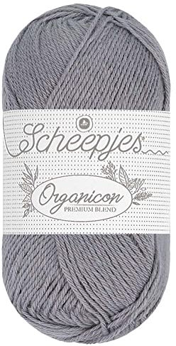 Scheepjes - Scheepjes 262 Fossil Organicon Garn - 5x50g