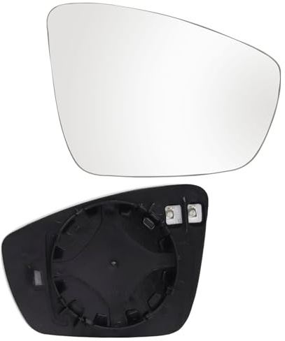 Mingke Cristal Espejo Retrovisor Derecho para VW Polo 6R 6C 2009-2017 UP desde 2016 Retrovisor Exterior Calefactable Ajustable