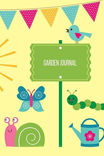 Garden Journal: Garden Gnome Cartoon Gardening Journal, Lined Journal, Diary Notebook 6 x 9, 150 Pages (Gardening Journals)