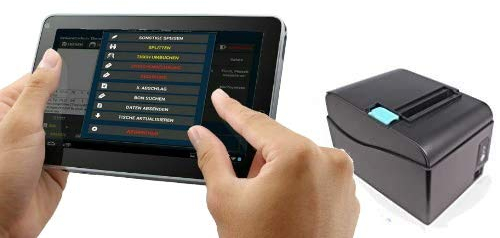 10 Kassensystem für Einzelhandel: Kiosk, Imbiss, Zeitungskiosk, Laden: Terminal, Bondrucker. TSE-Konform Handel-Kasse Laden-Kasse