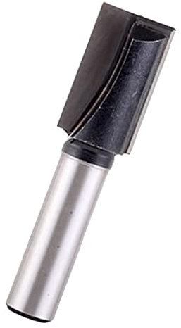 barenx 8mm Shank Bottom Cleaning Straight/Dado Router Bit 5-18mm Wood Cutting Tools - 8x12mm