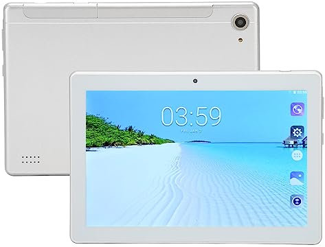 Tableta Android Ultradelgada - 6GB RAM, 128GB ROM, CPU MTK6735 Octa Core, WiFi 2.4G 5G con Pantalla Táctil HD de 8 Pulgadas