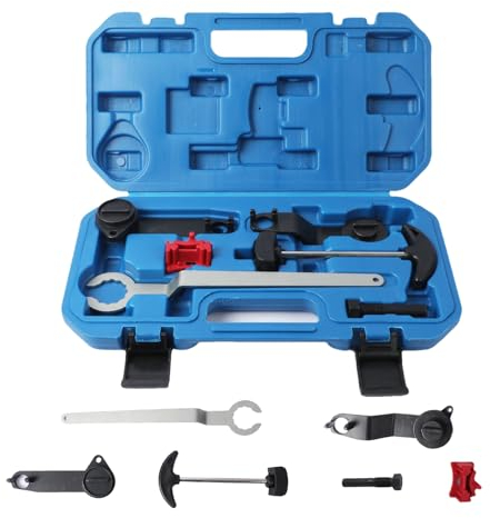 MOTOCOCHE 6-TLG Zahnriemen Werkzeug Riemenwerkzeuge Satz Motor Einstellwerkzeug Kompatibel mit VW Volkswagen, Seat, Skoda EA211 1.0L 1.2L 1.4L 1.6L FSI TSI TFSI Motoren