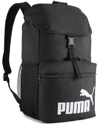 PUMA PUMA Phase Hooded Backpack, Unisex-Kinder Rucksack, PUMA Black, OSFA - 090801