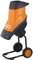 RURIS POWER FOR NATURE Broyeur Vegetaux Électrique de Jardin ST100s, 2400W, Branches Diamètre 40mm, avec Un Sac de 50L, Orange