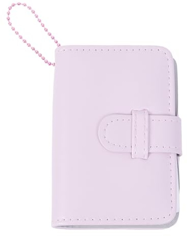 SOFPLATE Álbum de Fotos Polaroid Rosa de 32 Pulgadas con Bolsillo para Instax Mini Rectangular de Piel Sintética Color Lavanda Y Ruborizado Ideal para Fotos Mini 2 x 3 12 11 40+ y EVO 7.