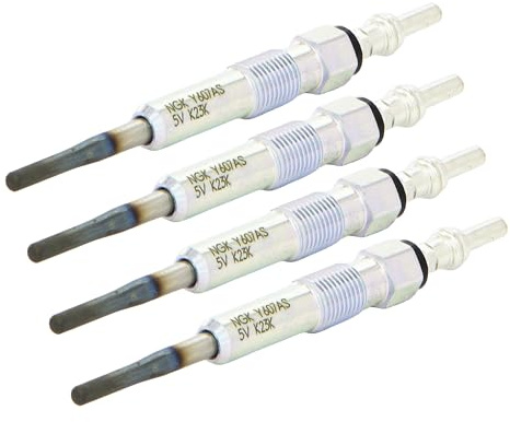 NGK 7560 D-Power 50 Bujía Incandescente (Paquete de 4)