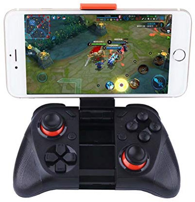CSZH VR Game Pad Joystick Android Controller Bluetooth Selfie Telecomando Otturatore Gamepad per PC Smart Phone + Holder