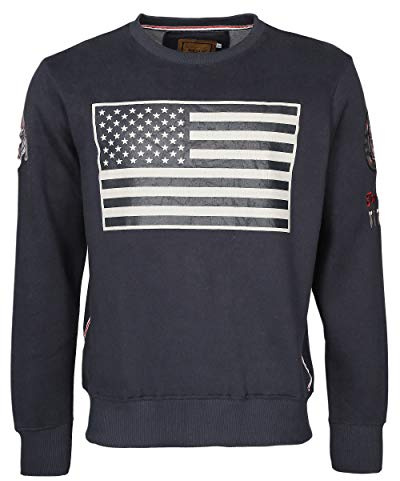 Top Gun Herren Sweater Game Tg20191027 Navy, S