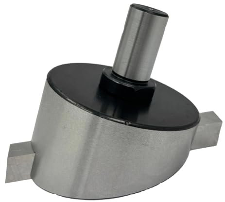 ASSORTS 3 Inch (75mm) Head Diameter Fly Cutter with Straight Shank, Heavy Duty Milling Tool, Precision Surface Finishing Cutter, Includes 1/2” x 4-1/2” HSS Cutting Tool for Metal Work
