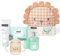 Suavinex, Mochila Guardería para Bebés, Canastilla - Regalo para Bebé con: Baby Cologne Memories 100 ml + Pomada Reparadora 50 ml + Pack 25 Toallitas Dermohidratantes + Taza de Aprendizaje, León Beige