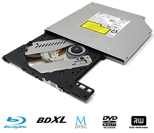 H-L Hitachi-LG Ultra Slim 9.5mm Tray 4MB Cache Optical Drive UHD Blu-Ray DVD Burner Writer BU40N - OEM