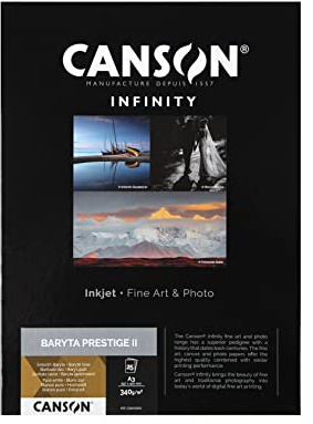 Canson Infinity Baryta Prestige II scatola A3 25 fogli 340 g
