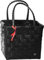 ICE-Bag Witzgall 5009-55-0U Schwarz Matt Evergreen Einkaufskorb, Shoppertasche, 28x21x28 cm