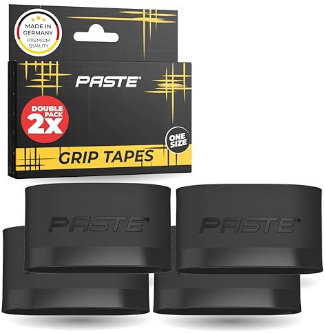 PASTE ® Lote de 2 Banda sujeta espinilleras de Silicona de fútbol para Adultos y niños Negro - Soporte para Calcetines y Cinta para Tobillos - sujetaespinilleras Accesorios y Regalos de fútbol