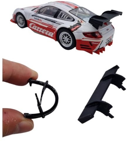 Blackslot Flexibler Spoiler – Carrera zubehör für 132 Porsche 911 GT3 RSR, Carrera Bahn Tuning ersatzteil kleinteil für slotcars