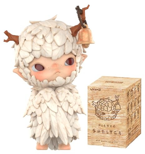 POP MART Hirono Shelter Pop Figur - Zufällige Anime Actionfiguren, Sammelfiguren, Kunstspielzeug, Geschenk (1 Stück)