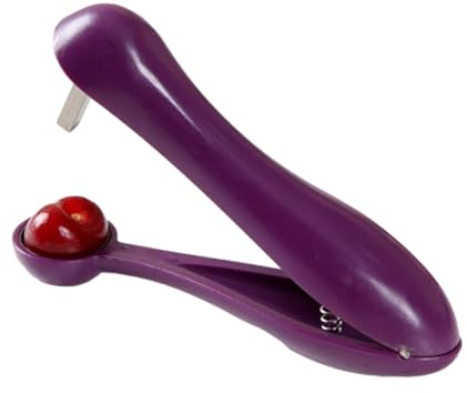 Herramienta para deshuesar cerezas, herramienta para deshuesar aceitunas, removedor de deshuesadores de cerezas, herramienta para quitar núcleos de cerezas Removedor de huesos de frutas