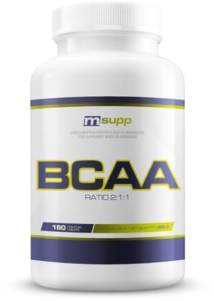 MASmusculo - BCAA 2:1:1-150 Tabletas - Aminoácidos de Cadena Ramificada - Recuperador Muscular - Mantiene Masa Muscular - Reduce la Fatiga - Ideal para Deportistas - sin Aditivos Innecesarios