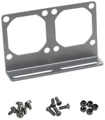 SkyPOOU Supporto per ventola di memoria da 5 cm Overclocking staffa di montaggio per schede madri del computer rack CPU 1/2/3 fori overclocking staffa ventola di raffreddamento