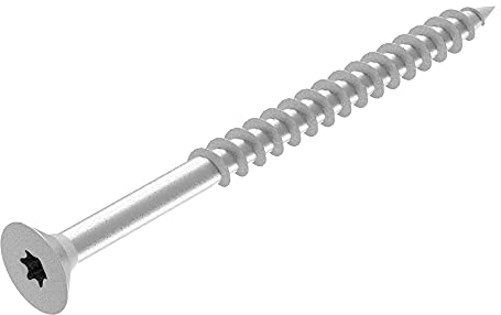 Vite SECCARO per truciolare 3,5 x 50 mm, acciaio zincato, vite per legno con filettatura parziale, TX / esalobata, 150 pezzi