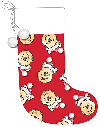 Disney Winnie Pattern Christmas Stocking - XM9669