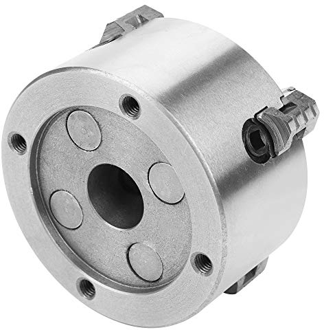 Mandrino per Tornio a 4 Griffe da 4 Pollici ， Mandrino per Tornio a Mandrino in Metallo ， K72-100 Mandrino per Tornio a Mandrino a 4 Griffe a 4 Griffe Accessori