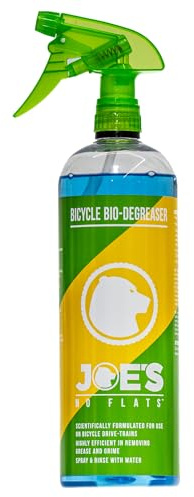 JOE'S NO FLATS Bio Degreaser 34oz - Bicycle Chain Cleaner and Drivetrain Degreaser Spray