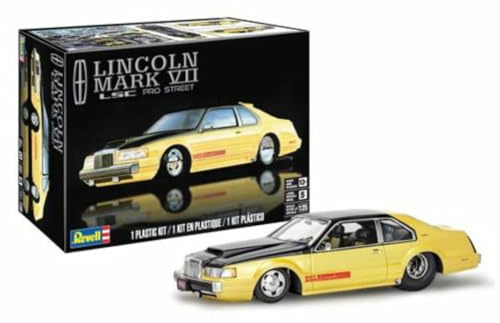 Revell Level 5 Model Kit Lincoln Mark VII LSC Pro Street 1/25 Scale Model