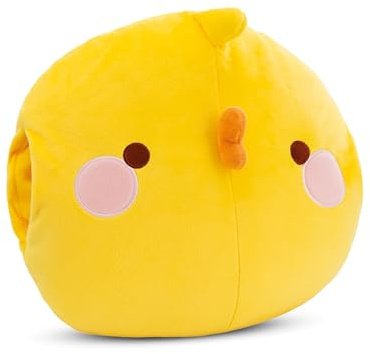 NICI handmuff Piu Piu 33x33x10cm - Fluffig barnmuff med Piu Piu-ansikt för flickor, pojkar och bebisar, handvärmare perfekt för kalla dagar - 61170
