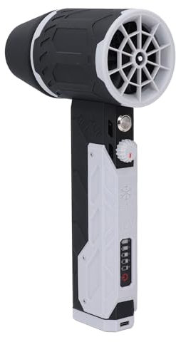 Souffleur de 64 Mm, Puissant Souffleur à Jet Portatif pour Lavage de Voiture, Déneigement et Nettoyage des Feuilles, Souffleur d'air électrique Multifonctionnel avec Longue Durée