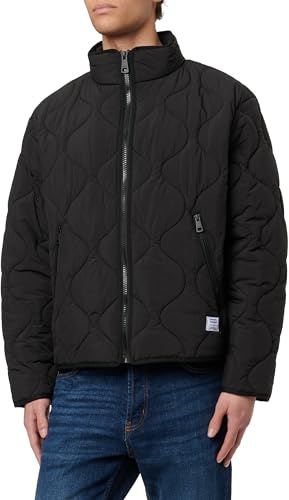 HUGO Men's Outerwear Jacket, black, L