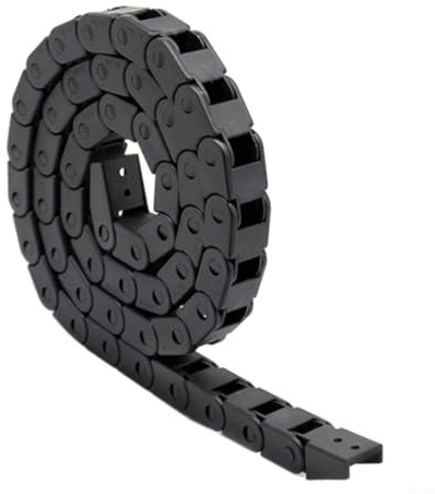 Jotekonoby Chaîne de traction en nylon pour chaîne d'énergie CNC à longueur réglable avec résistance aux hautes températures (10 x 10)