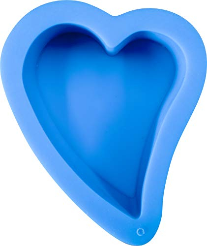 Stampo per burro in silicone (cuore), contenuto 80 g, set da 3 pezzi | burro con motivo fai da te | come idea regalo | per la prossima festa