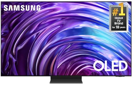 Samsung 65-Inch Class OLED 4K S95D Series HDR Pro Smart TV w/Dolby Atmos, Object Tracking Sound+, Motion Xcelerator, Real Depth Enhancer, 4K AI Upscaling, Alexa Built-in (QN65S95D, 2024 Model)