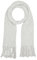 s.Oliver Gestrickter Schal mit Fransen grau meliert 1