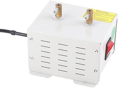MasYosh Cortador de Cuerda Eléctrica, Cuchillo Caliente de 45W para Bordes de Sellado de Corte Liso sin Escombros con Cepillo de Limpieza de Llave Hexadecimal de 2 (EU enchufe 220-240V)
