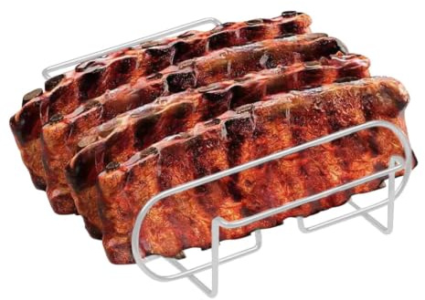 Revbensställ för grill Grilltillbehör, Stekhållare, Diskmaskinssäker,