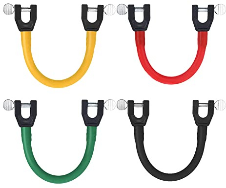 Liummrcy 4PCS Ski Tip Connector Trainer Ski Outils d'aide à l'entraînement Ski Wedge Kids Ski Learning Aid connecteur de Snowboard pour Enfants entraînement au Ski Parfait pour Les débutants
