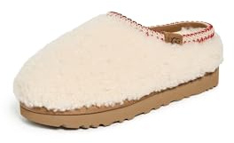 UGG Womens W Tasman Maxi Curly Slippers, Natural, 6 UK