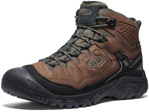 KEEN Targhee IV Mid WP Bison/Black 10.5 D (M)